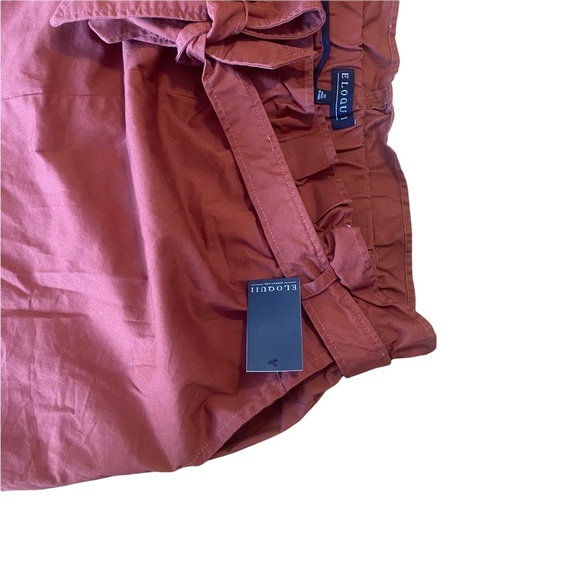 ELOQUII paperbag waist belted pencil skirt plus size 22 NWT - Picture 2 of 5